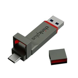 Coupon Lenovo TU280 Pro USB3.2 Gen2 Dual Interface USB Flash Drive 256G 512G High Speed Pendrive Portable Memory U Disk for TV Laptop Phone