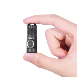 Coupon Lumintop Frog 570lm 135M Mini Flashlight 10180 Battery USB Rechargeable Mini Size LED Torch Keychain Flashlight For Outdoor Camping Fishing Searching Light
