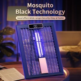 Coupon Portable 180° Folding Design Mosquito Lamp with Real-Time Mosquito Count Ideal New Attracting Light Wave USB Charging Safe Insulating Material and for Home Commercial Outdoor Use