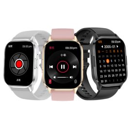 Coupon SENBONO HK21 2.01inch AMOLED Display bluetooth Call Heart Rate Blood Pressure Blood Oxygen Monitor Blood Glucose Measurement Sleep Monitoring NFC Function Multi sport Modes Music Playback IP67 Waterproof Smart Watch