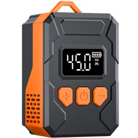 Coupon Suitu 150Psi Portable Cordless Electric Air Compressor Mini Air Pump Inflator Digital Display for Bicycle Motorcycle Ball