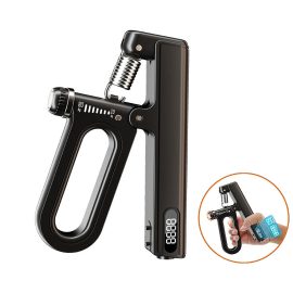 Coupon 10 120kg Electronic Counting Hand Grips Strengthener Arm Spring Finger Massager Expander Hand Exercise Gym Fitness Training Wrist Gripper