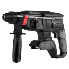 Coupon 18V Superior Quality Electric Hammer with 6500rpm Speed 4800 Impact Rate SDS Clamp Plus 4-in-1 Functions, Power Tool for Drilling and Demolition Works on Granite Concrete Brick Walls