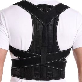 Coupon Adjustable Posture Corrector Fitness Back Support Shoulder Lumbar Brace Support Adjustable Belt Comfortable Corrector Belt