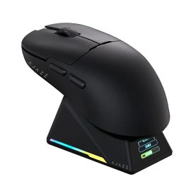 Coupon AJAZZ AJ159P E sports Game Mouse Dual Mode Wireless PAW3395 Sensor 2.4G or Wired 56g Lightweight Mouse with Magnetic Charging Base