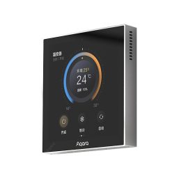 Coupon Aqara S3 Smart Zigbe LED Thermostat Touch Screen 3.95” Panel Voice / Remote Control Support Sensing Temperature Humidity Work with Homekit APP