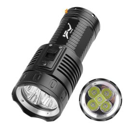 Coupon BIKIGHT High Brightness Diving 4 Modes Super Brigh Flashlight Professional Aluminum Scuba Lantern 200M IPX8 Waterproof 5+T40 LED Underwater Torches