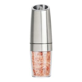 Coupon Electric Pepper Mill Sets Herb Coffee Grinder with LED Light Automatic Gravity Induction Salt Shaker Grinders Machine Spice Mill Tool