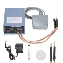 Coupon Excellway 5000W Mini Spot Welder High Power Handheld Spot Welding Machine for 18650 Battery Welding Tools for 0.1/0.15/0.2/0.25mm Nickel Strip 0-800A Current Adjustable