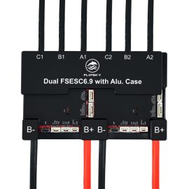 Coupon FLIPSKY Dual Drive FSESC6.9 100A Speed Controller with Aluminum Case Heat Sink for RC Vehicles Cars Electric E-BOARD Skateboard Scooter Ebike Spare Parts
