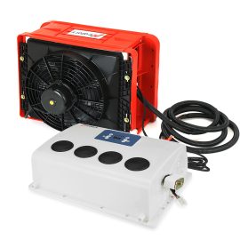 Coupon Hcalory 12V/24V Portable Car Air Conditioner Fan Water Refrigeration Split Air Conditioning Fans