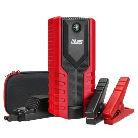 Coupon IMars I J11 12 Volt Ultra Safe Portable Car Battery Starter 12000mAh Jump Starter Power Bank LCD Display LED Light