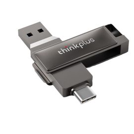 Coupon Lenovo Thinkplus MU233 USB3.2 Flash Drive High Speed Dual interface Pendrive 32GB 64GB 128GB 256GB 512GB Mini Portable Memory U Disk