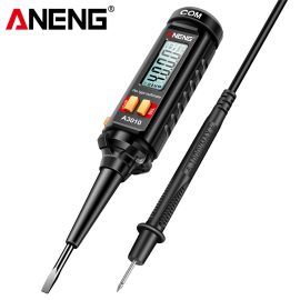 Coupon NEW ANENG A3010 Pen Type Multimeter High Precision Quick Measurement AC or DC Voltage Resistance Capacitance Hz Frequency Tester Tool with Backlit Display NCV Line Breakpoint Lookup Portable Multifunction Electrical Device