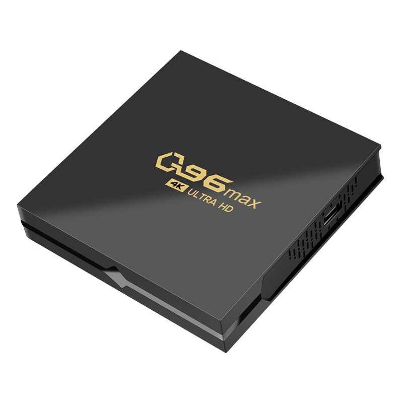 Coupon Q96 MAX Smart TV Box Android 11.1 Amlogic S905L Quad Core 2.4G WIFI 4K Set Top Box 1GB+8GB Media Player H.265 Home Theater