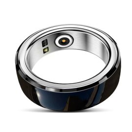 Coupon Rogbid R2 Ceramic Smart Ring Wireless Charge with Charging Compartment Heart Rate Blood Oxygen SpO2 Monitor Sleep Monitoring IP68 Waterproof Smart Ring