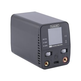 Coupon ToolkitRC P200 V2 AC100W DC200W 65W Mini Desktop Fast Charger IPS LCD Wide angle Display Type C Protocol for Huawei for Samsung
