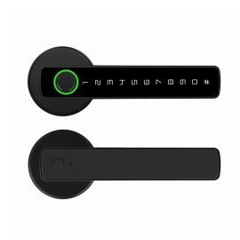 Coupon Tuya BLE Smart Door Lock Fingerprint Password Key APP Unlock Home Security Anti-theft Locks Wire-free No Punching Required
