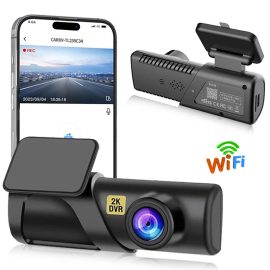 Coupon WiFi Car Driving Recorder 1080P HD Parking Monitoring Night Vision Mini Car Front Windshield Dash Cam