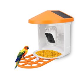 Coupon ZANLURE Bird Watching Camera Solar Powered Night Vision 1080P AI-powered Camera Wireless Wifi Smart Bird Feeder with Solar Panel Microphone Speaker