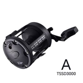 Coupon ZANLURE Saltwater Fishing Reels 3.8:1 Gear Ratio Casting Sea Fishing Reel Trolling Reel Round Baitcasting Reel
