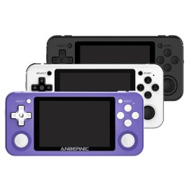 Coupon ANBERNIC RG351P 64GB 2500 Games IPS HD Handheld Game Console Support for PSP PS1 N64 GBA GBC MD NEOGEO FC Games Player 64Bit RK3326 Linux System OCA Full Fit Screen