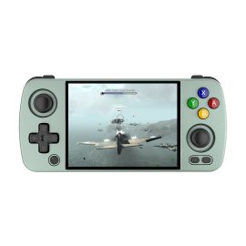 Coupon ANBERNIC RG405M 128GB 3000+ Games Handheld Game Console 4 inch IPS Touch Screen T618 CNC Aluminum Alloy Portable Retro Player Android 12 Support OTA Update