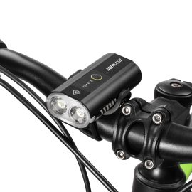 Coupon Astrolux® BC2 Double 800LM LED Bright Bike Light 2600mAh Battery IP64 Waterproof 5 Light Modes Type-C Rechargeable Bicycle Front Light Flashlight