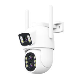 Coupon ESCAM QF500 10X Dual Lens 5MP+5MP WiFi IP Camera Night Vision Pan/Tilt Humanoid Detection Waterproof Two Way Audio Cloud Storage