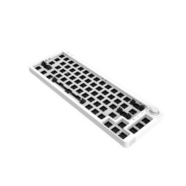 Coupon GAMAKAY LK67 Keyboard Customized Kit 67 Keys RGB Hot Swappable 3pin/5pin Switch 65% Programmable Triple Mode Wired bluetooth 5.0 2.4GHz Keyboard Kit NKRO PCB Mounting Plate Case with Rotate Button Custom Keyboard