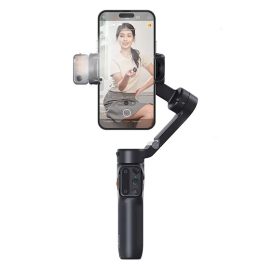 Coupon Hohem iSteady V3 Smartphone Stabilizer AI Face Tracking 3 Axis Phone Gimbal Three Color Filling Light Built in Tripod Portable Folding Videographer with Detachable Remote Control