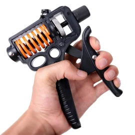 Coupon KALOAD 5-165kg Adjustable Heavy Hand Grip Strengthener Finger Expander Wrist Forearm Trainers Fitness Steel Spring Exercise Equipment