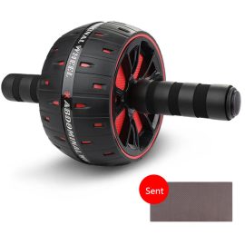 Coupon KALOAD AB Roller Abdominal Tonifying Wheel Muscle Trainer Exercise Roller with Mat for Body Shaping Abs Core Workout Home Gym Fitness Equipment