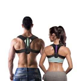 Coupon KALOAD Adjustable Back Shoulder Posture Corrector Belt Clavicle Spine Support for Home Office Sport Upper Back Neck Brace