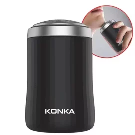 Coupon KONKA Mini Portable Electric Shaver Quick Cleaning Strong High Speed Type c Rechargeable Long Endurance Waterproof Shaver