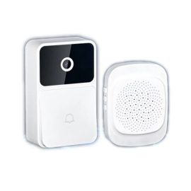 Coupon WIFI Video Doorbell Door Camera Wireless Night Vision Smart Home Security HD Door Bell Two Way Intercom Voice Change for Home Visual Doorbell