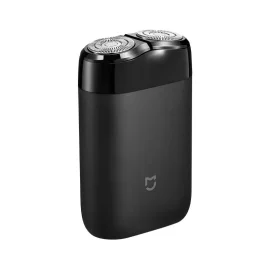 Coupon XIAOMI S100 Electric Shaver 2 Rotary Shaving Head Portable Waterproof Wet and Dry Use USB Rechargeable Steel for Men
