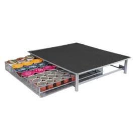 Coupon 5PCS HiBREW Nes Capsule Rack/Storage Box DG capsule storage rack/Drawer Storage Box