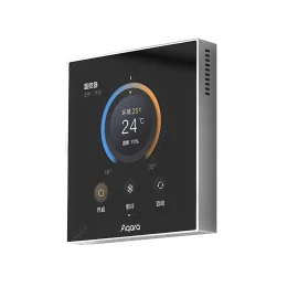 Coupon Aqara S3 Smart Zigbe LED Thermostat Touch Screen 3.95” Panel Voice / Remote Control Support Sensing Temperature Humidity Work with Homekit APP