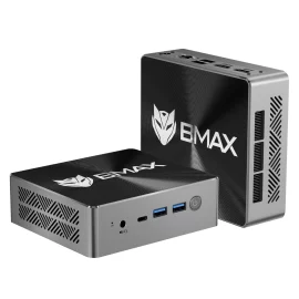 Coupon BMAX B8 Plus Mini PC Intel Core i5 12600H 12 Cores 16 Threads 24GB DDR5 RAM 512GB NVMe SSD Windows 11 BT5.2 HD 4K Triple Screen Display Mini Computer