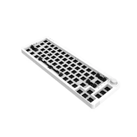 Coupon GAMAKAY LK67 Keyboard Customized Kit 67 Keys RGB Hot Swappable 3pin/5pin Switch 65% Programmable Triple Mode Wired bluetooth 5.0 2.4GHz Keyboard Kit NKRO PCB Mounting Plate Case with Rotate Button Custom Keyboard