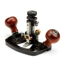 Coupon HONGDUI KM-17 Pro Router Plane Die Steel Body Adjustable Fence with CAM Lock Depth Stop Dual Blade 1/2inches width For Fine Tuning Joinery Cutting Grooves Creating Perfect Mortises