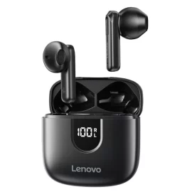 Coupon Lenovo EA120 TWS Headset LED Digital Display Wireless bluetooth 5.4 Earphone HiFi Panoramic Acoustics 24H Battery Life Low Gaming Latency Semi in ear Sports Headphones