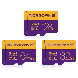Coupon Microdrive Class 10 TF Memory Card 128G 64G 32G U3 High Speed Smart Card Video Card Memory Card for Mobile Phone Tablet Camera Monitor