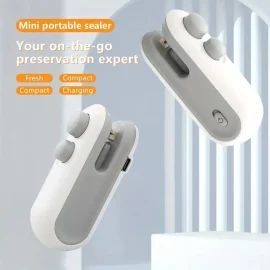 Coupon Mini Sealing Machine Household Small Hand Pressure Plastic Sealing Machine Plastic Bag Sealer Portable Snack Sealer