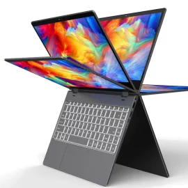Coupon N ONE Nbook Plus Laptop Intel Alder Lake N N100 14.1 Inch YOGA 360 degree Touchscreen 16GB DDR4 512GB SSD Windows 11 Pro 46.2WH Battery Backlit Keyboard Narrow Bezel Notebook