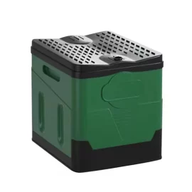 Coupon Portable Foldable Car Trash Bin with Carrying Case Folding Portable Toilet Reusable Outdoor Strong Bearing Capacity Trash Can for Tour Emergency Self-driving Travel