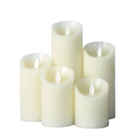 Coupon 5Pcs LED Candles Flameless LED Tea Lights Remote Control Timer Battery Powered for Home Wedding Party Christmas Decoration Lamp