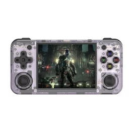 Coupon ANBERNIC RG35XX H Open Source Handheld Game Console 3.5 Inch Screen 64G+128G Built-in 15000+ Games Support WiFi bluetooth 3300mAH Battery Rechargeable Video Game Console Player Linux System