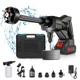 Coupon Andeman 3.0AH Brushed Car Washer Water Spayer Wash Machine 800psi 1.5GPM 6 in 1 Nozzle